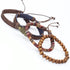 Lederarmband set mit eule uniqal bohemian boho uniqal sale